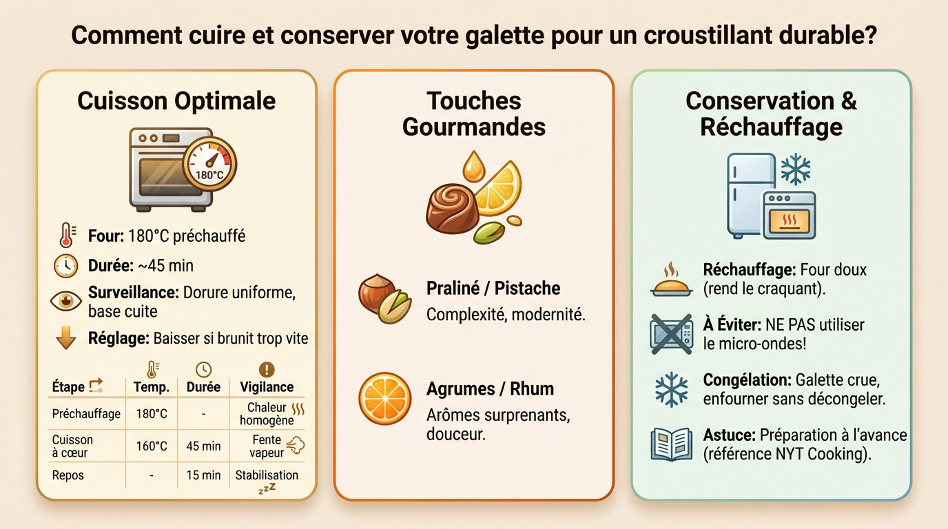 Galette des Rois : Les Techniques de Pâtissier Professionnel pour une cuisson parfaite