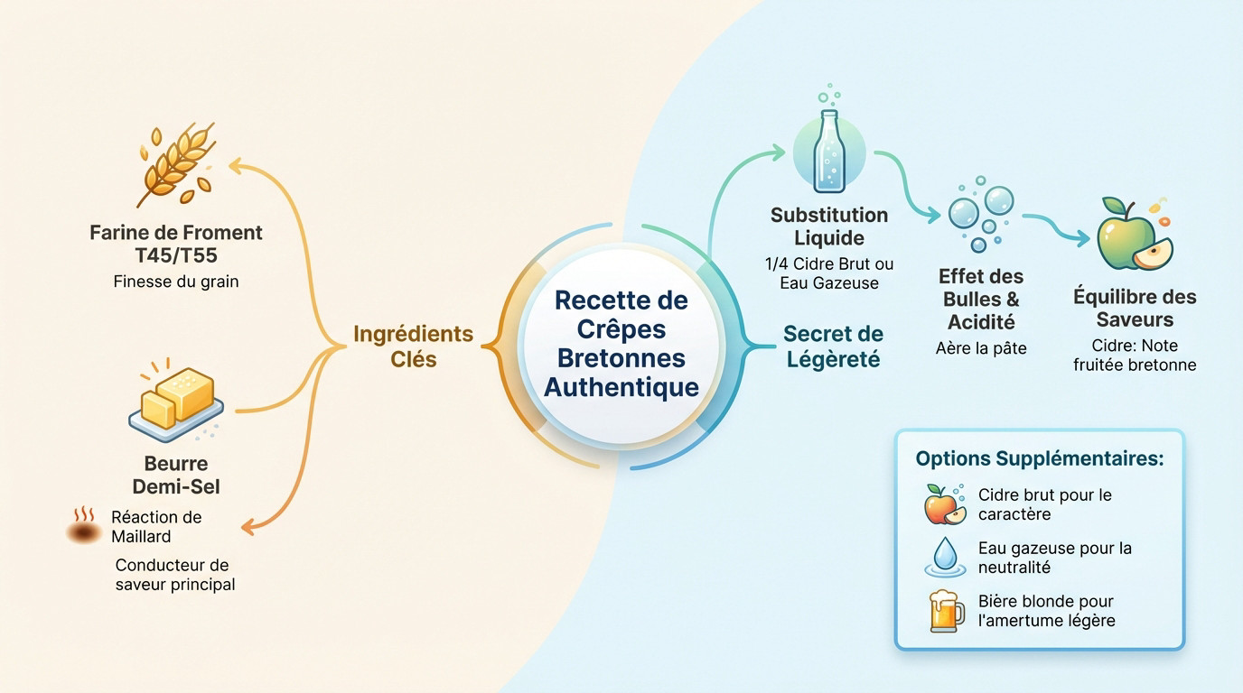 Secrets d'un chef pour une pâte à crêpes bretonnes parfaite